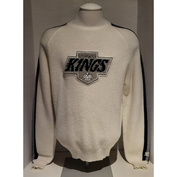 Vintage Starter Los Angeles Kings Knit Sweater - Picture 1 of 9